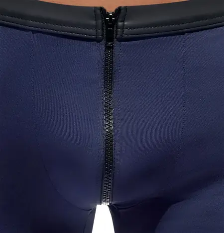 Svenjoyment Boxer Briefs Police Style Dark Blue L - Stretch Material