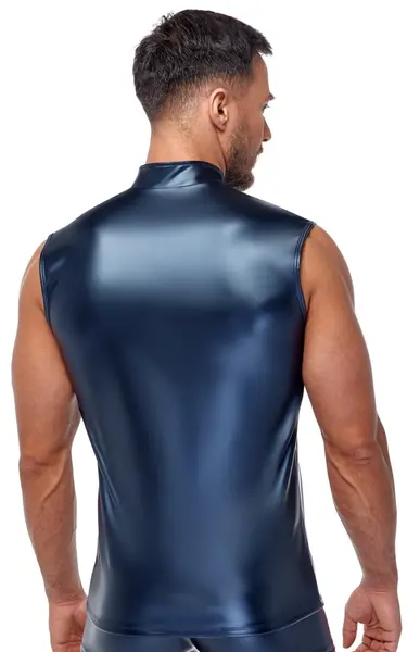 NEK Muška Bezrukavna Košulja Plava 2XL Metalik Mat Završna Obrada
