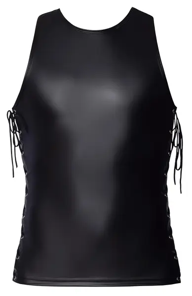 Svenjoyment Men's Top M Matte Sleeveless Shirt with Side Lacing