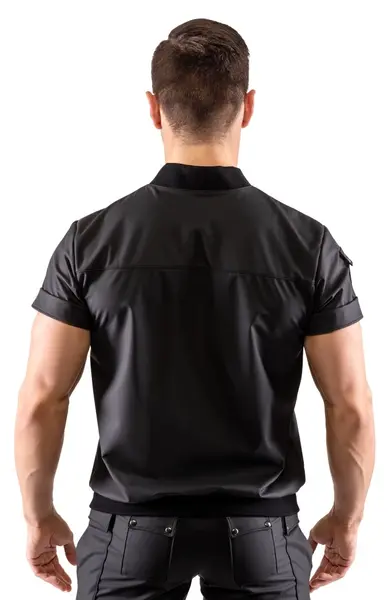 Svenjoyment Bluzon majica XL mat crna sa više džepova