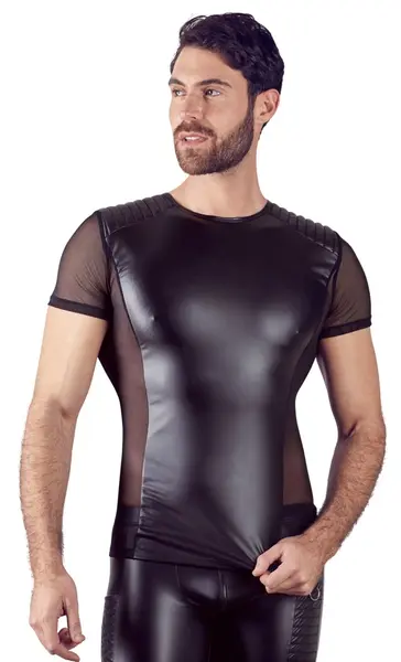 NEK Muska košulja XL mat izgled sa powernet umecima Crna