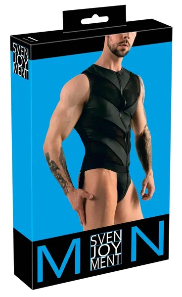 Svenjoyment Men's Powernet Jock Playsuit Matte Look M