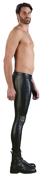NEK Muške mat slim-fit biker pantalone XL sa detaljima zakovica