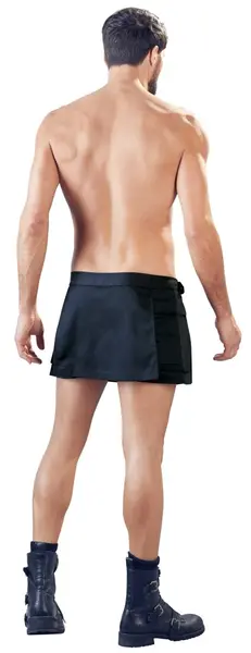 Svenjoyment Gladiator suknja L/XL sa kopčama i bočnim džepovima crna