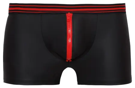 Svenjoyment bokser gaćice Crna/Crvena XL - Mat Završna Obrada, Udobno Prijanjanje
