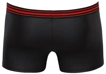 Svenjoyment bokser gaćice Crna/Crvena XL - Mat Završna Obrada, Udobno Prijanjanje