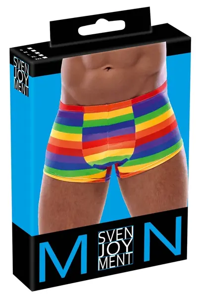 Svenjoyment Boxer Briefs Rainbow Stripes 2XL - Stretch Comfort Fit