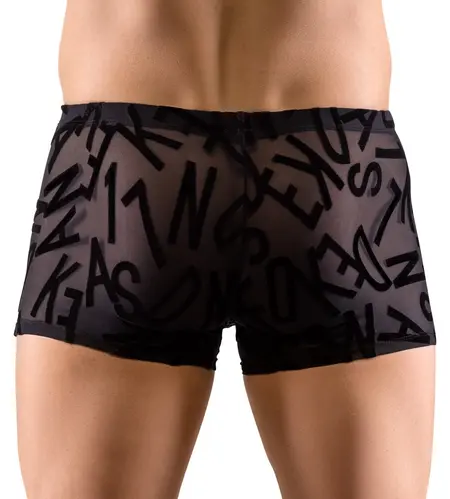 Svenjoyment Alphabet Print Stretch Pants Black Size M