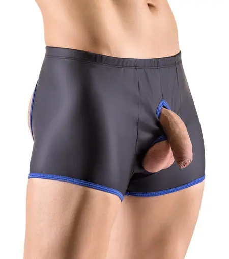 Svenjoyment Men's Matte Black Pants XL with Royal Blue Accents