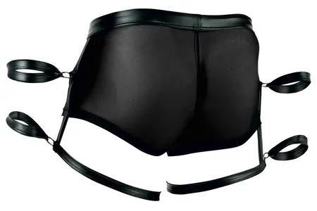 Svenjoyment Bondage Powernet Pants L with Removable Restraint System