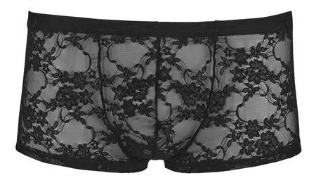 Svenjoyment XL Transparent Lace Look Men's Pants - Soft Stretch Material
