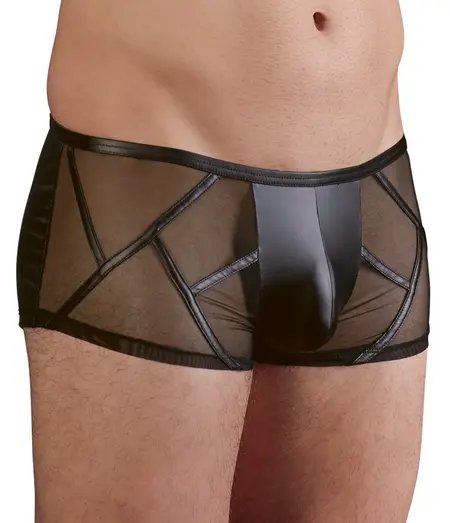 Cottelli Collection Powernet XL Transparent Men's Pants Matte Stripes