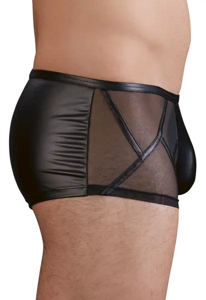 Cottelli Collection Powernet XL Transparent Men's Pants Matte Stripes