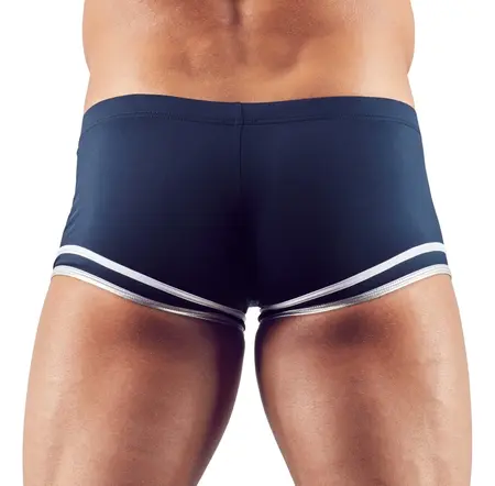 ZADO Mornarske Mikrofiber Pantalone L, Prednji Patent Zatvarač, Tamnoplavo-Bela