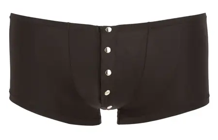 Svenjoyment Muške Pantalone M Crne Poluprovidne Pritisne Kopče