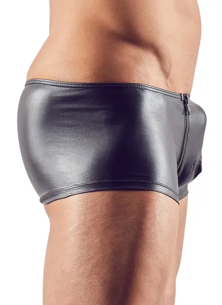 NEK Muške Sjajne Žurke Pantalone sa Detaljima Rajfeslusa, Veličina M