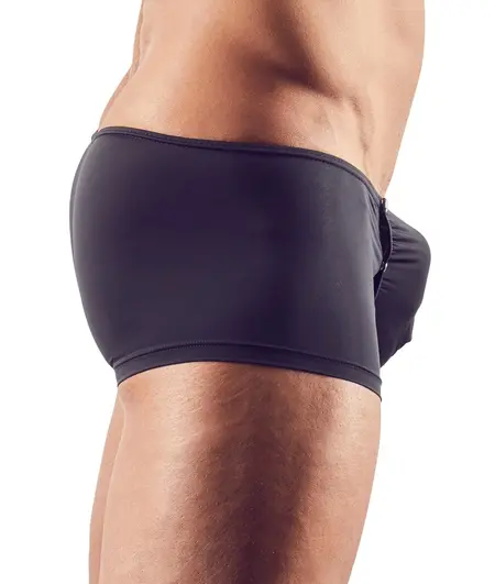 NEK Muške Rastegljive Pantalone L Crne Prozirne sa Kesom na Kopču