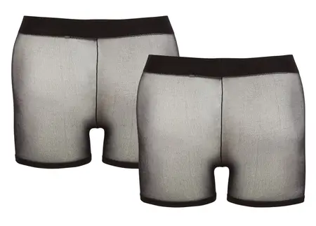 Svenjoyment Muške Prozirne Rastegljive Pantalone 2-Pak S-L Poliamid