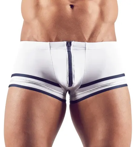 NEK Sailor-Style Microfibre Pants 2XL with Decorative Stripes Navy