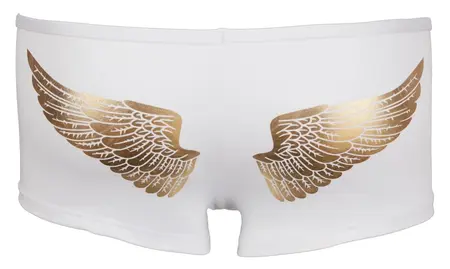 NEK Microfibre Men's Pants M with Golden Wing Detail and Zipper