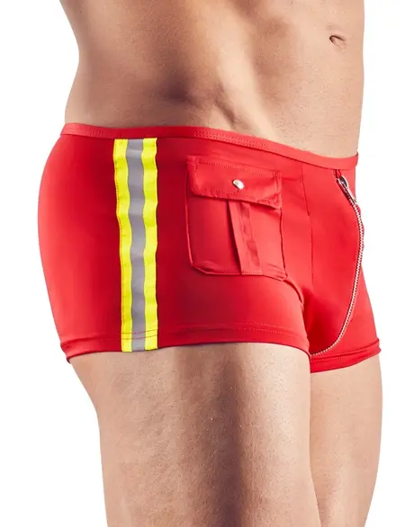 Cottelli Collection Firefighter Design Men's Pants XL Red Reflective