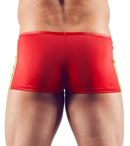Cottelli Collection Firefighter Costume Pants S Red Reflective Stripes