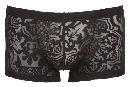 NEK Muške Devore Prozirne Pantalone XL Meke Rastegljive Crne