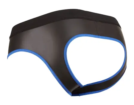 NEK Muški Jock L Crna mat finiš u neopren stilu, prednji patent zatvarač