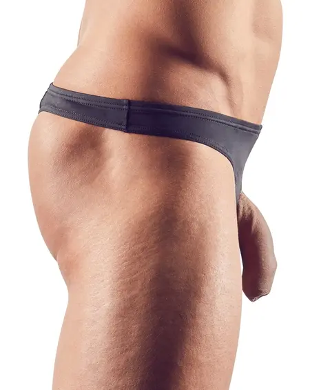 NEK Muške Anatomske String Gaćice L Crne Rastegljiva Poliamid Mešavina