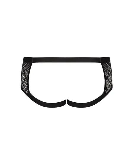 Obsessive Severio Mesh Jockstrap L/XL Black, Ergonomic Design