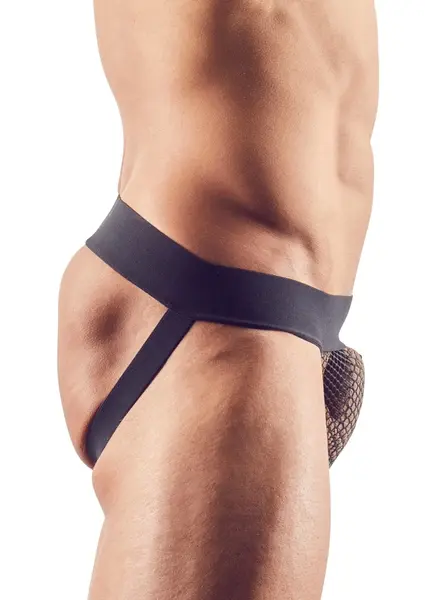 Svenjoyment Jockstrap XL - Wide Waistband, Breathable Mesh, Black