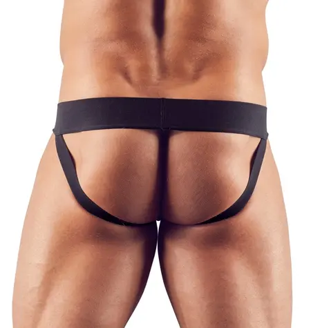 Svenjoyment Jockstrap XL - Wide Waistband, Breathable Mesh, Black