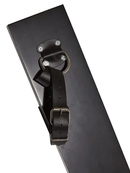 Zado Bondage Krst Crni Zidni Set, Podesive Lisice, 192x92cm