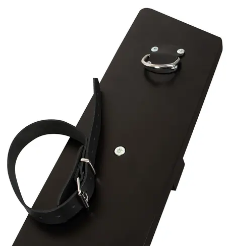 Zado Bondage Krst Crni Zidni Set, Podesive Lisice, 192x92cm