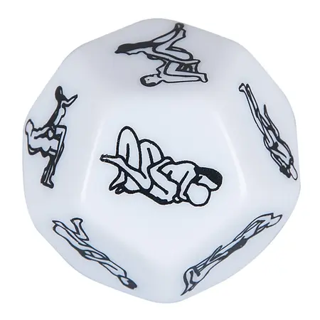 You2Toys What's Next 12-strana akrilna kockica za pozicije 3 cm, providna
