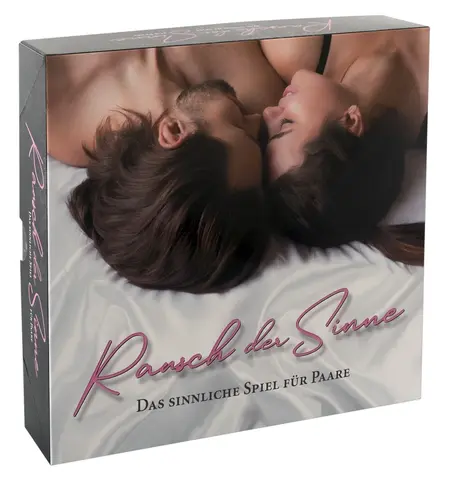 Rausch der Sinne Intimate Couples Game with Massage Oil & Accessories