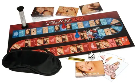 Orgasmixxx Couples Game - German Edition, Board Set with Accessories