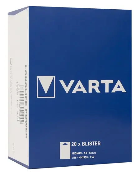 Varta Longlife Power AA Baterije 20-Pak - Pouzdano Energetsko Resenje