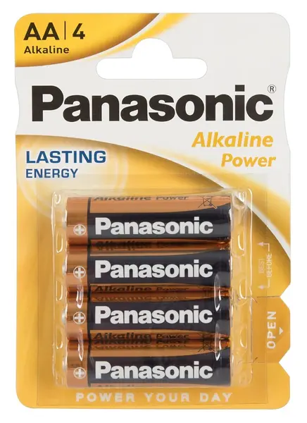 Panasonic AA Alkaline Batteries 48-Pack High Performance Long Life