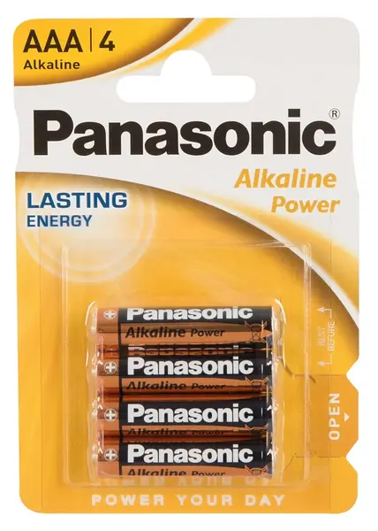 Panasonic AAA Batteries 48-Pack High Performance 1.5V Alkaline Set