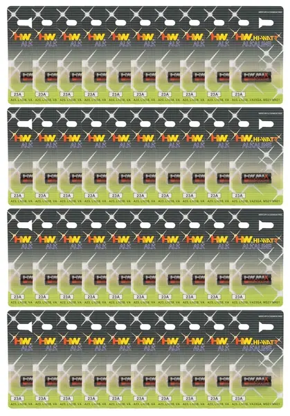 HW Max 23A Battery 12V - Long-Lasting Power, 40-Pack