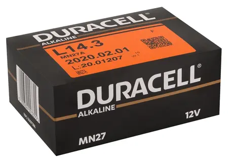 Duracell 27A Alkalna Baterija 12V Pak od 10 - Dugotrajna Snaga