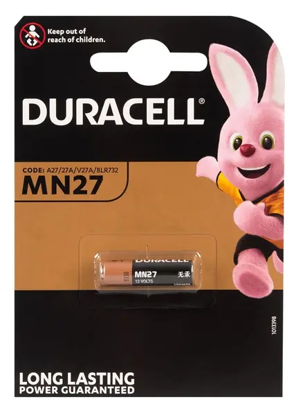 Duracell 27A Alkalna Baterija 12V Pak od 10 - Dugotrajna Snaga