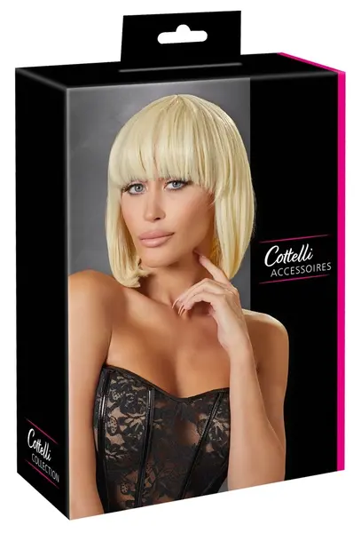 Cottelli Collection Bob perika podesiva plava 28cm