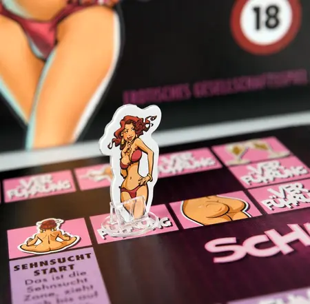Schmuse-Duell društvena igra za parove za intimna večeri, Nemačka verzija
