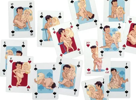 You2Toys Kama Sutra Playing Cards 54pcs - Fun Illustrated Card Game