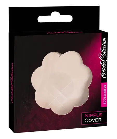 Cottelli Collection Nipple Cover tekstilni 6 pari u obliku cveta 7 cm