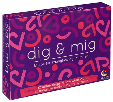 Dig & Mig dansko izdanje - Avanturistička igra za parove, 90 aktivnih kartica