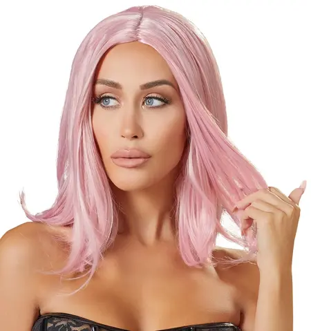 You2Toys Bob perika podesiva roze 30cm poliester