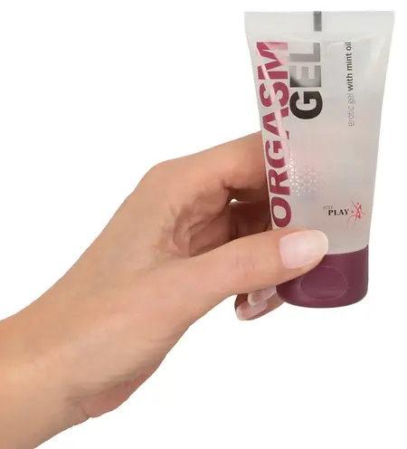 Just Play Orgasm Gel 50ml - Mint-Infused Intimate Massage Gel Vegan